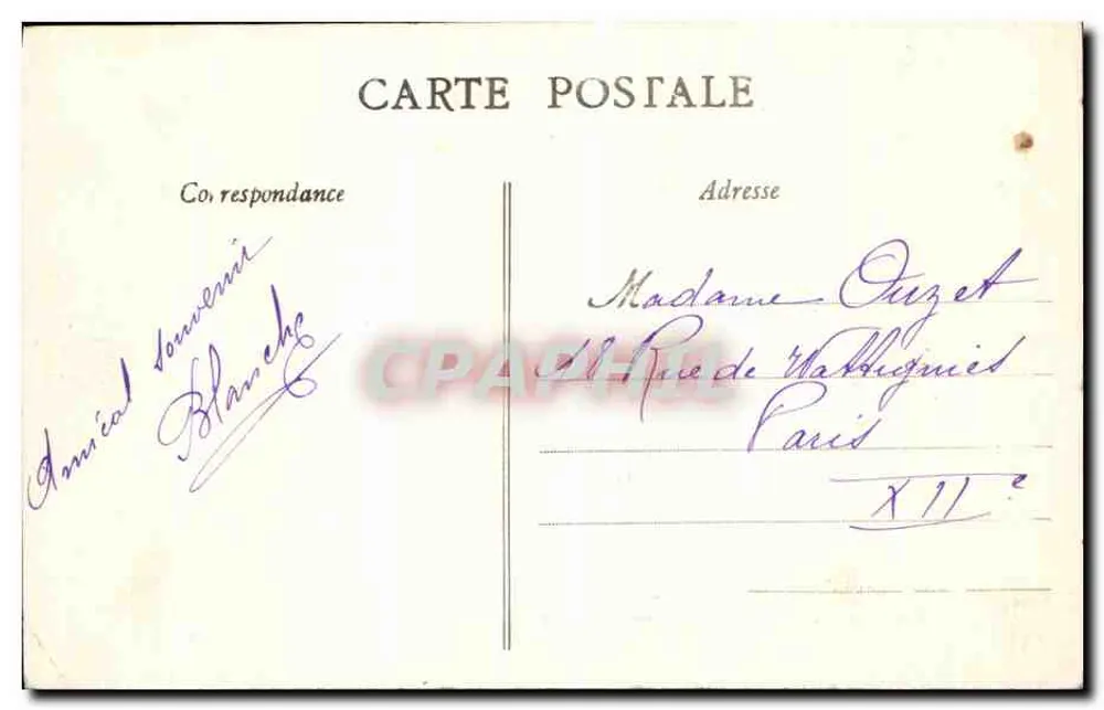 Le Pouliguen (L.-Inf.) — Rocher de la grande côte — Verlag Arnaud Nozais, Nantes - Rückseite