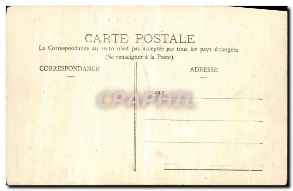 Besançon — Vista Geral tirada de Bregille — Editor não identificado, n° 97 - Verso