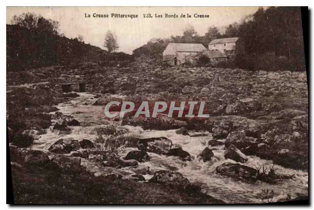 Die Ufer der Creuse — La Creuse Pittoresque 223 — MFA - Vorderseite