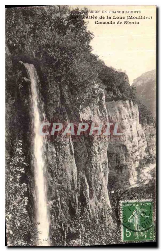 Cascata de Siratru — Vale da Loue (Mouthier) - Frente