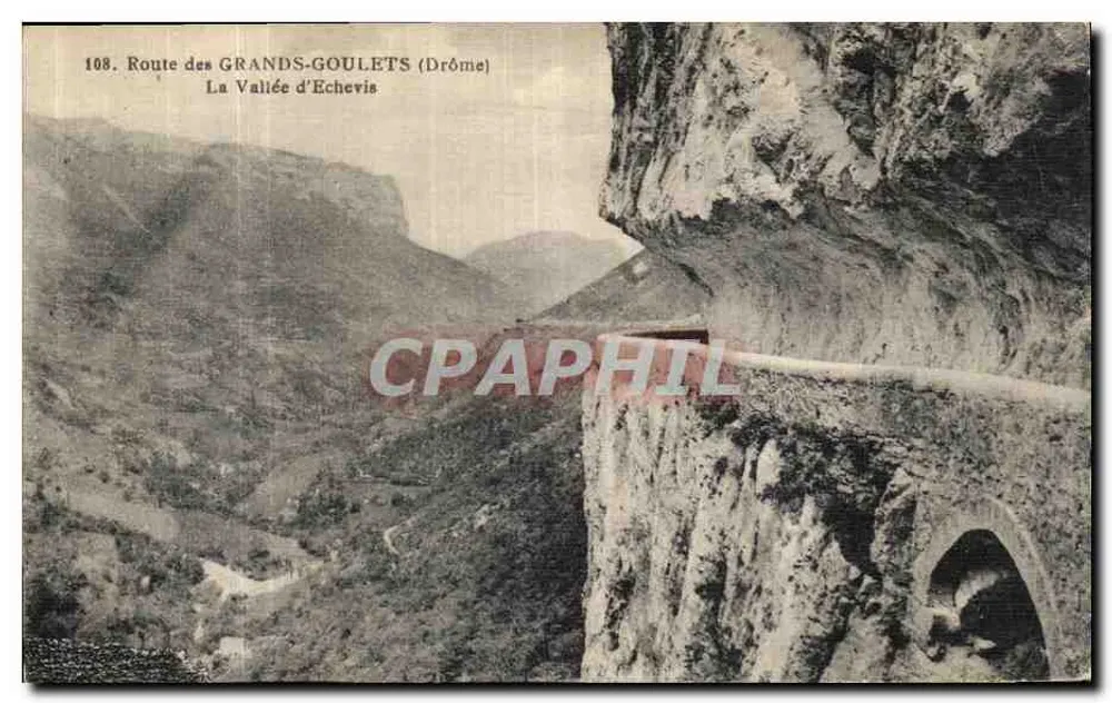 Rodovia dos GRANDS-GOULETS (Drôme) — A Vale d’Échevis — n°108 - Frente