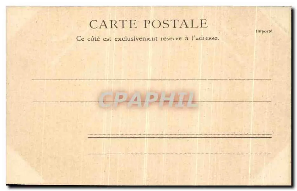 La Buvette du Pré — Bagnères-de-Luchon — R.&J. 10844 - Verso