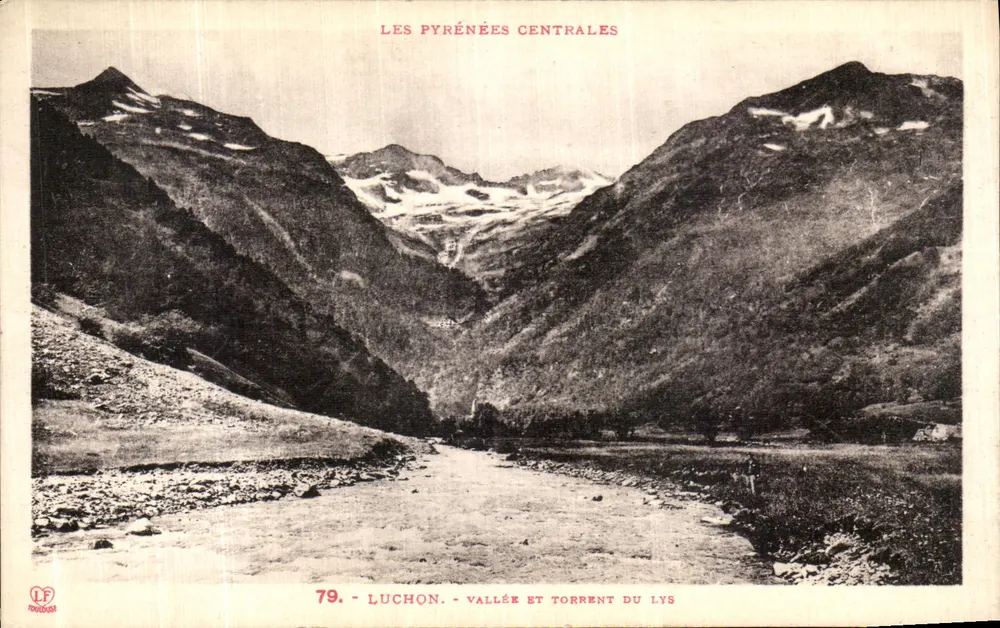 Luchon - Vale e torrente do Lys — As Pirineus Centrais — n°79 - Frente