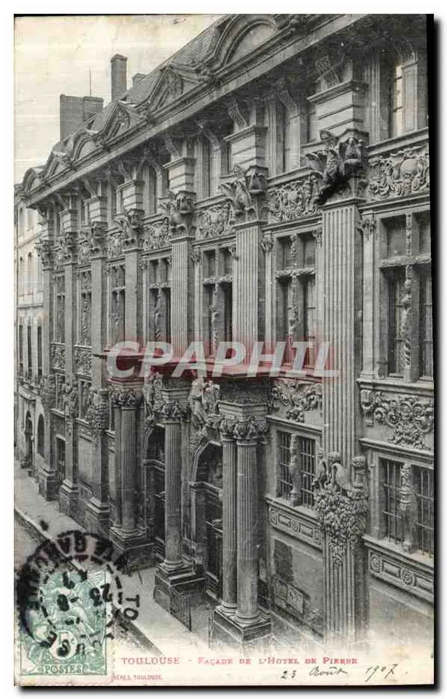 Toulouse - Fachada do Hotel de Pimpre - Atelier Toulouse - Frente