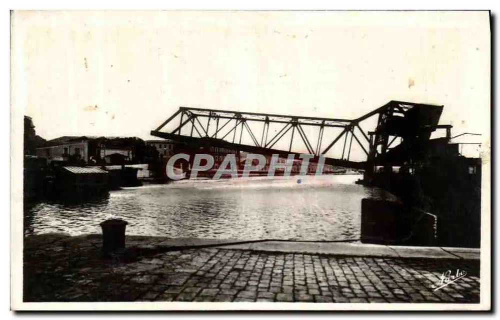 Sète — O Ponte Metálico — Sète, Avenida St-Aguc, Toulouse — editor Bromure NARBO - Frente
