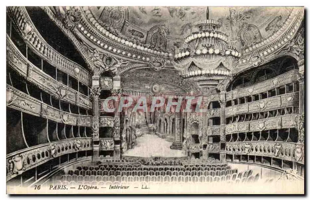 पेरिस — ऑपेरा — आंतरिक — LL — संख्या 76 - आगे