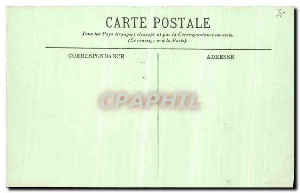 Paris - La Place des Victoires — LL. n°384 - Verso
