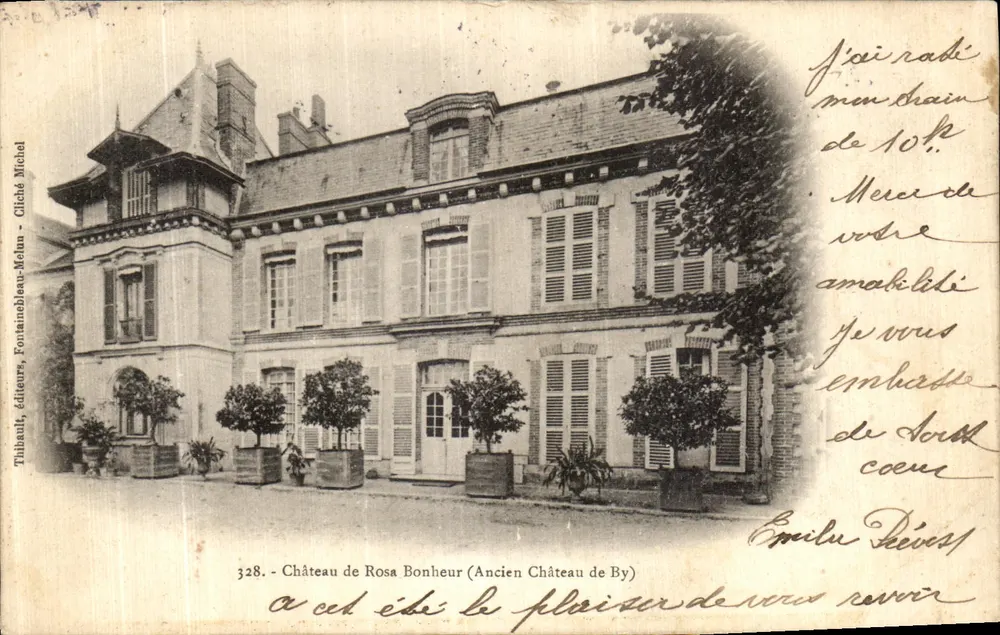 Schloss Rosa Bonheur (ehemaliges Schloss By) — Thibault, Verlag, Fontainebleau-Melun — n° 328 - Vorderseite