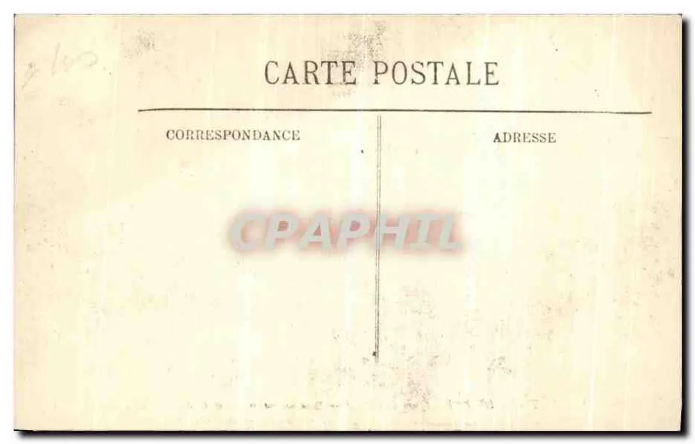 Überschwemmungen in Paris — Umzug, Quai de Billy — LL. - Rückseite