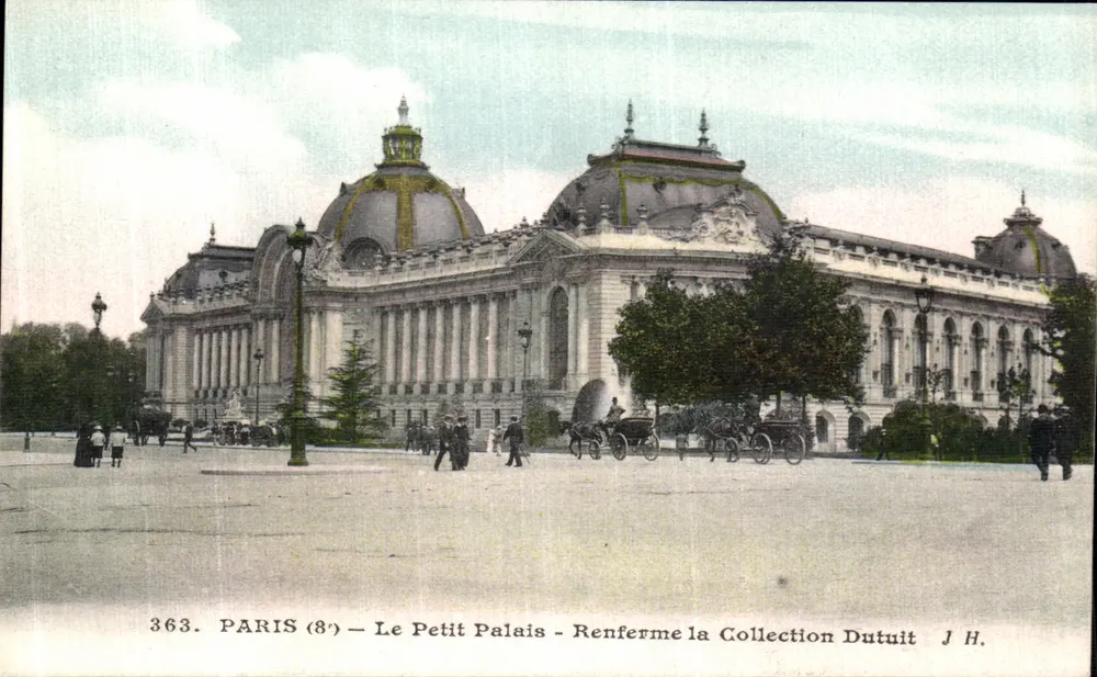 Paris (8.) — Das Petit Palais — Enthält die Dutuit-Sammlung — J H. — Nr. 363 - Vorderseite