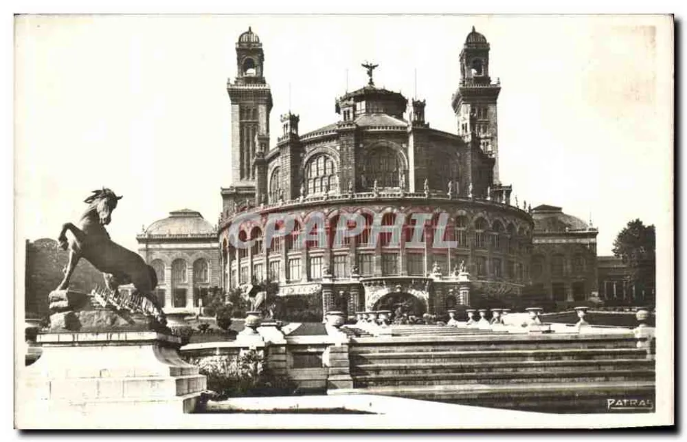 Das Trocadéro — Ansicht von Osten — Verlag Patras, Nr. 100 - Vorderseite
