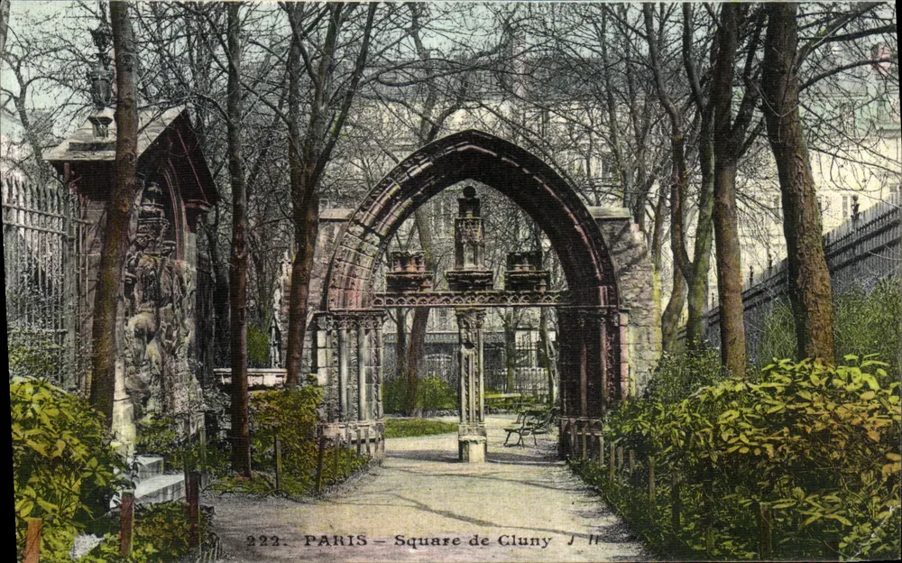 Square de Cluny — Paris — J II, n° 222 - Awers