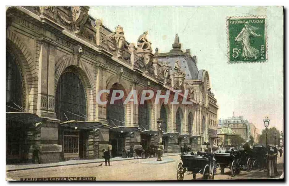 PARIS - Die Station Quai d'Orsay — Verlag A. V. & Cie, Paris - Vorderseite