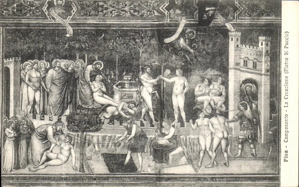 Die Schöpfung - Camposanto - Pisa — Pietro di Puccio - Vorderseite