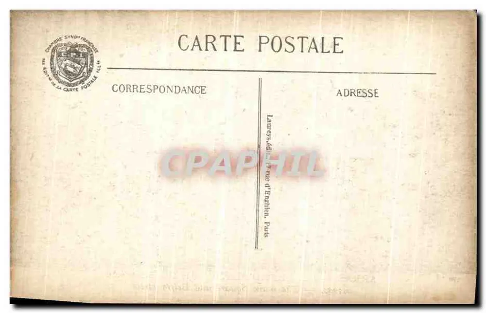 Arras — La Grand'Place vom Glockenturm aus gesehen — Verlag Laurois & Cie, n° 570 - Rückseite
