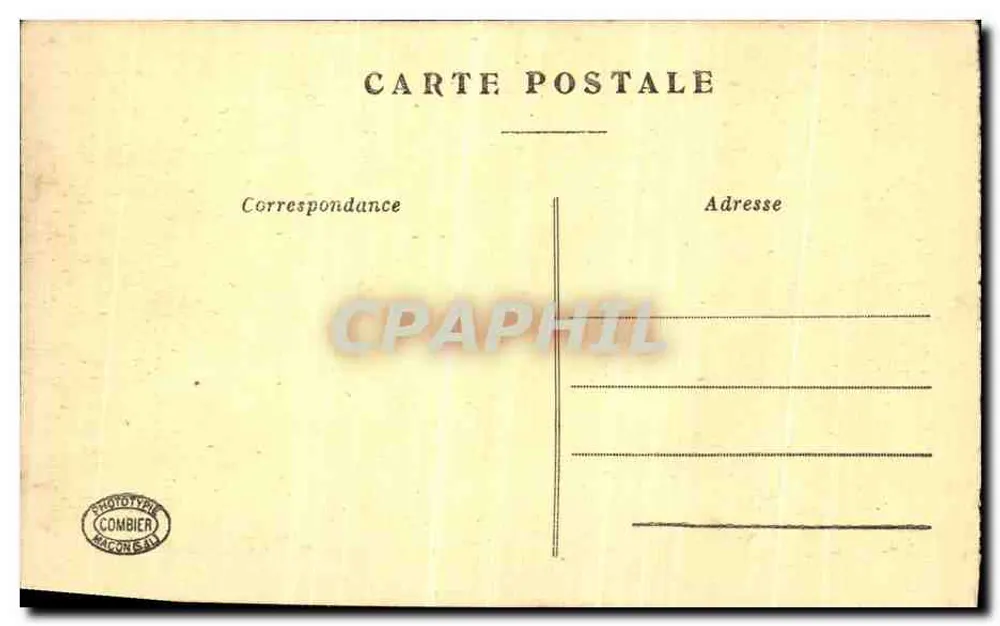 Chalons-sur-Marne — Rue Garinet — bombardiert — Visé Lyon 4520 - Rückseite