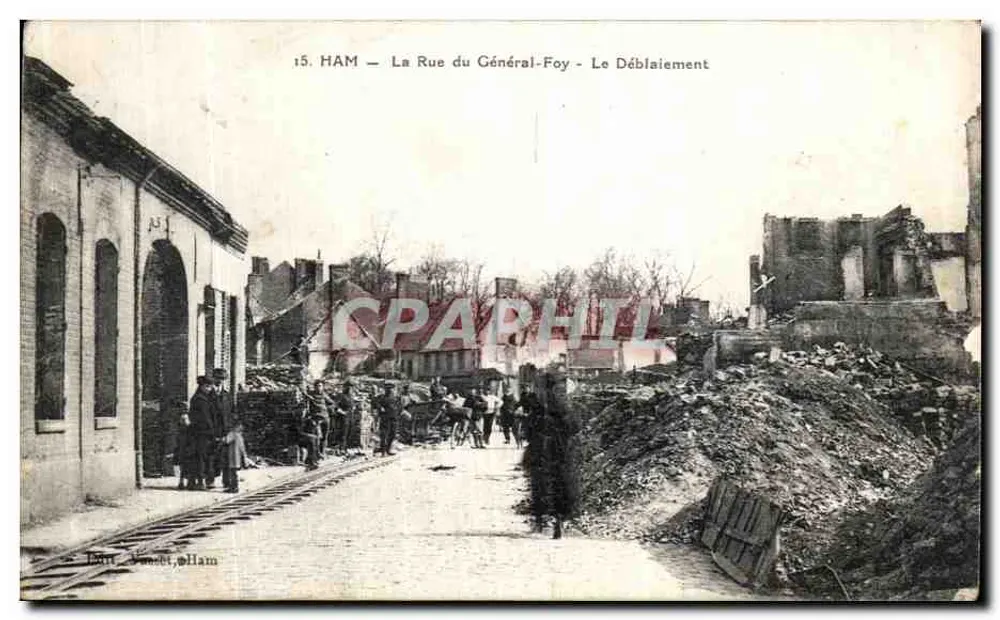 HAM — Die Rue du Général-Foy — Der Abbruch - Vorderseite
