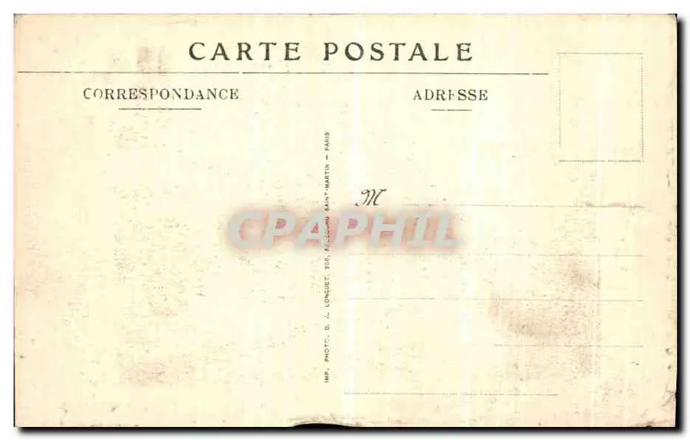 La Harazée (Marne) — Ruinen des Dorfes — Nr. 11 — Der Krieg in der Argonne - Rückseite