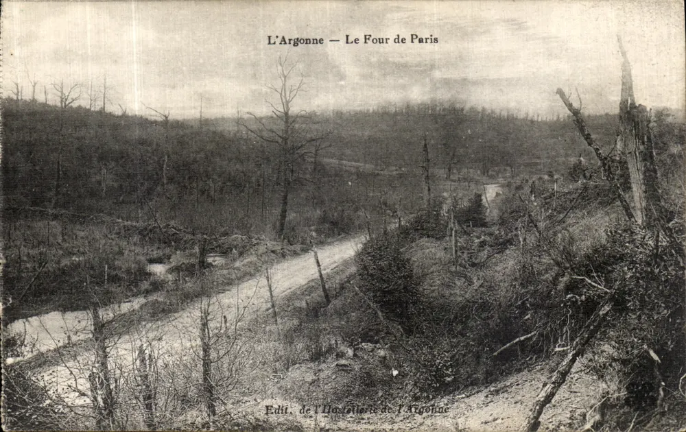 L'Argonne — Le Four de Paris — Edit. de l'Imprimerie de l'Argonne - Recto