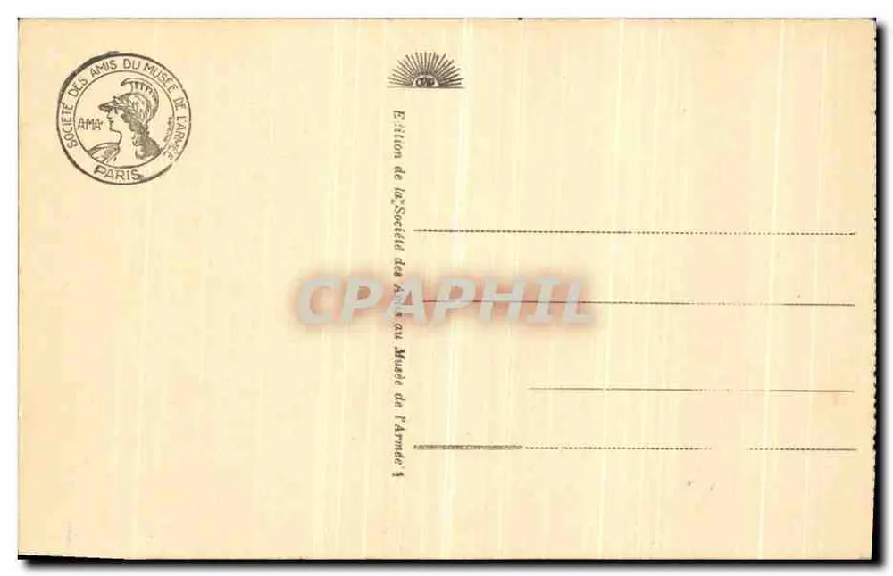 Sulippes (Champagne) - Posto de Socorro (Outubro 1915) — Francis Flameng - Verso