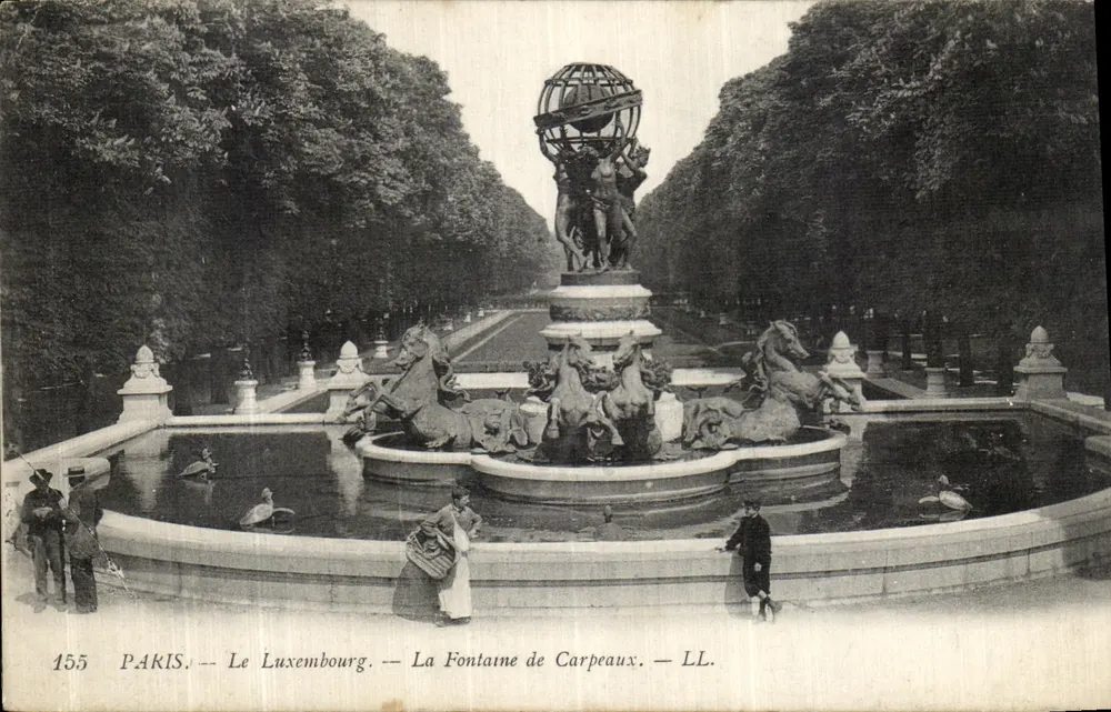 Paris — Der Luxembourg — Die Fontaine de Carpeaux — LL. - Vorderseite