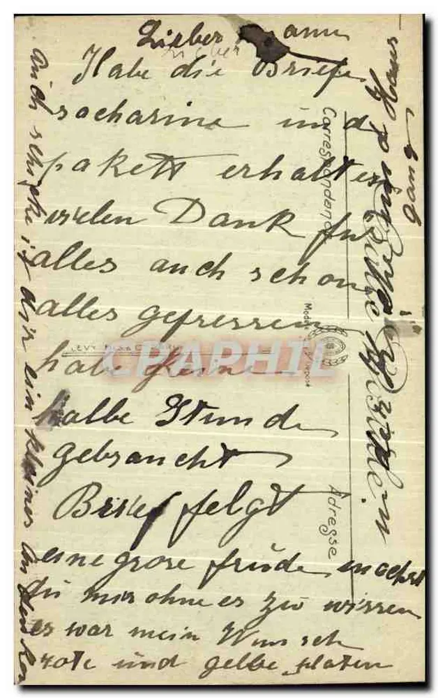 Paris — Le Jardin du Luxembourg — LL. — n° 1662 - Rückseite