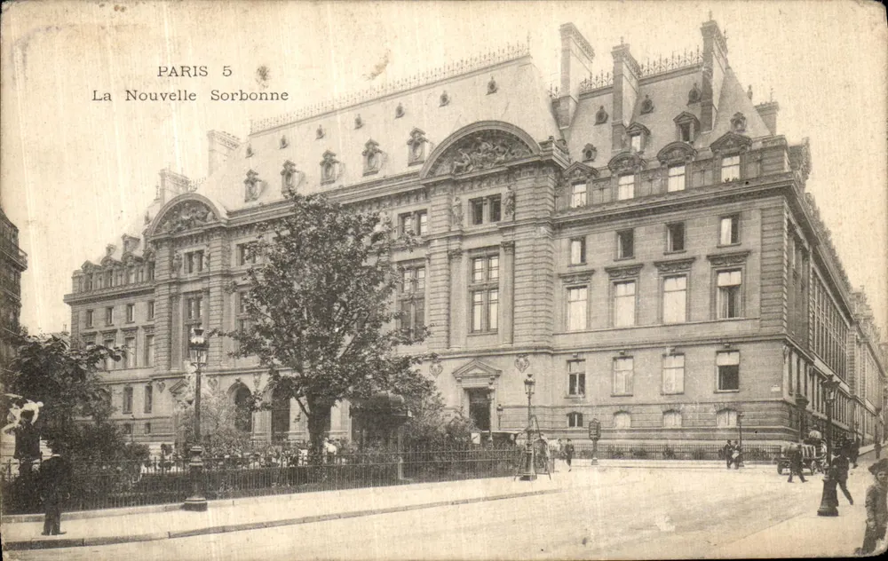 Paris 5 — A Nova Sorbonne — editor desconhecido - Frente
