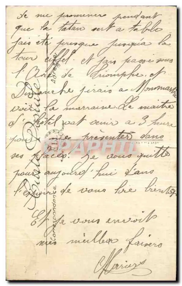 Paris — Das Hôtel des Invalides — Das Grab von Napoleon I — Der Sarg — LL. — N° 887 - Rückseite