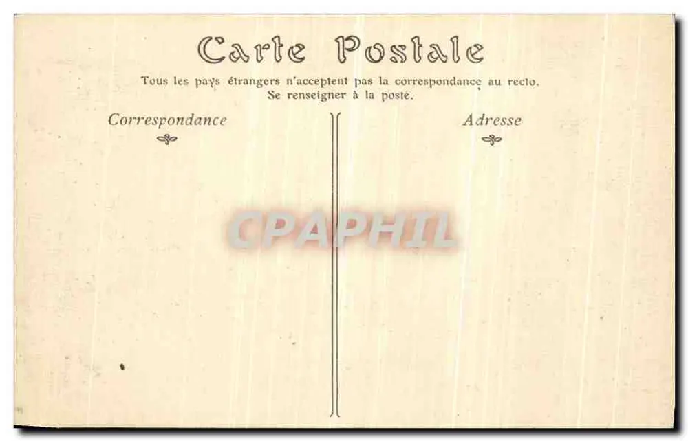 Paris — Basrelief der Statue der Republik (14. Juli 1880) — ND Phot - Rückseite