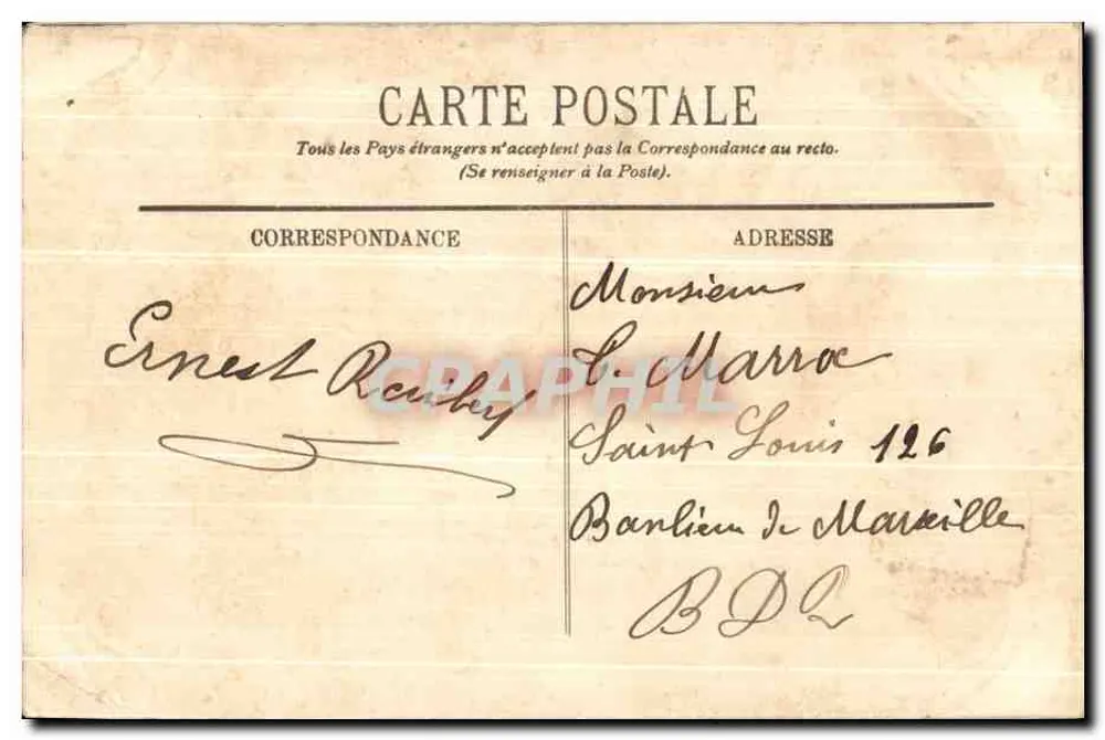 Paris — Le Pont d’Iena et le Trocadéro — LL. — n° 850 - Rückseite