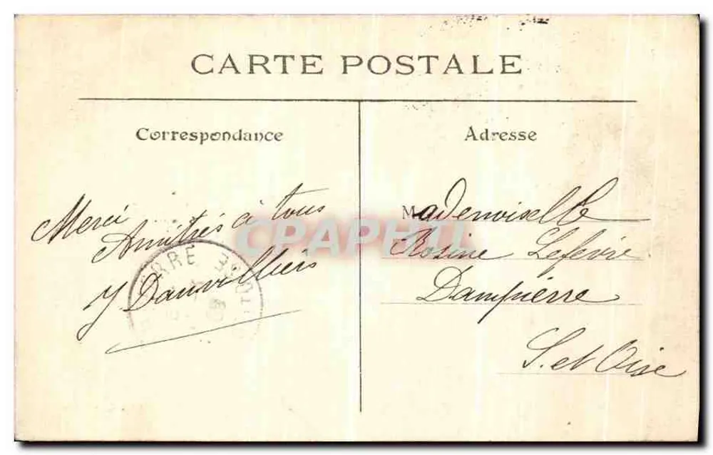 Paris - Seine Plätze und Gärten - 51. Square des Epinettes — L. J. & Cie, Angoulême-Paris - Rückseite