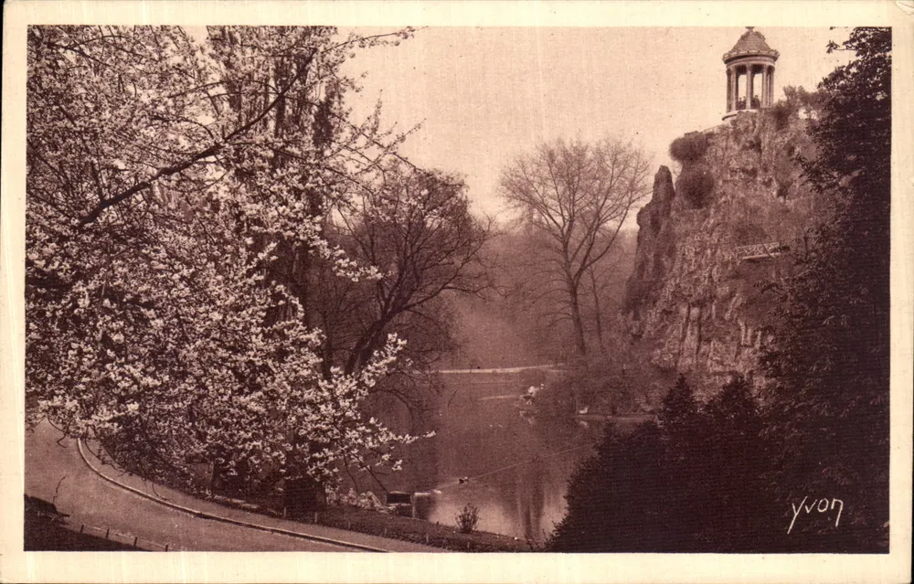 Het Park van de Buttes-Chaumont — Parijs — Edities van Kunst YVON - Voorkant
