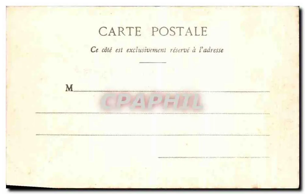 Paris - Der Triumphbogen der Sieg - Place du Carrousel - Verleger 315 - Rückseite