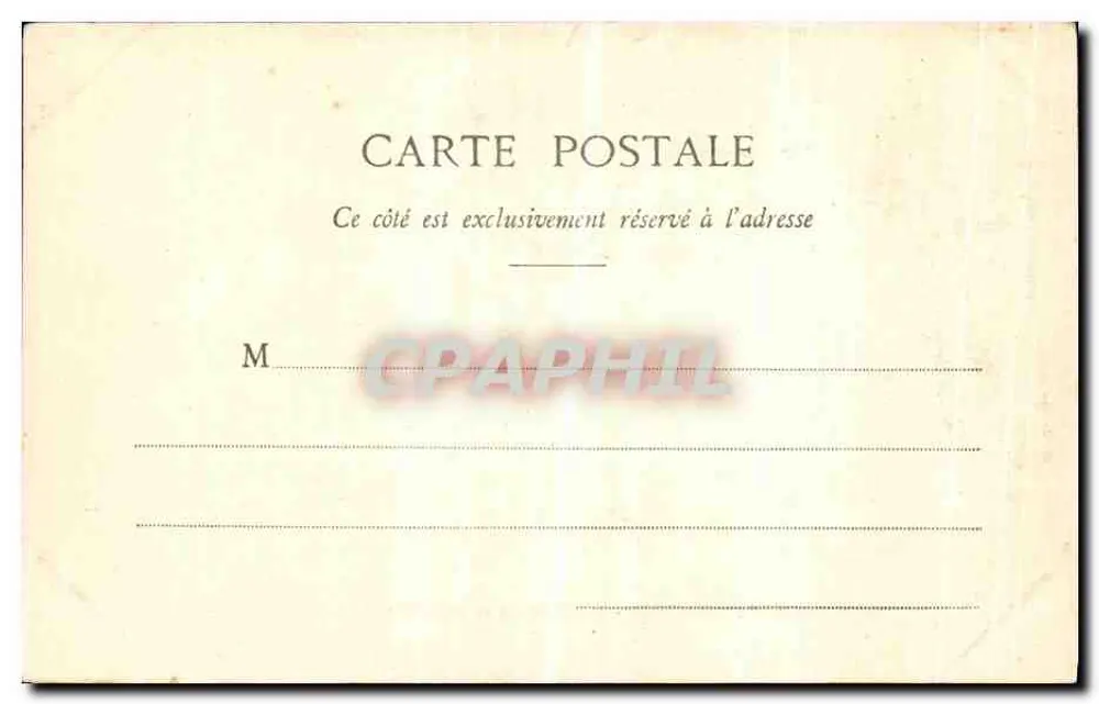 Paris - A Câmara dos Deputados — n° 217 - Verso