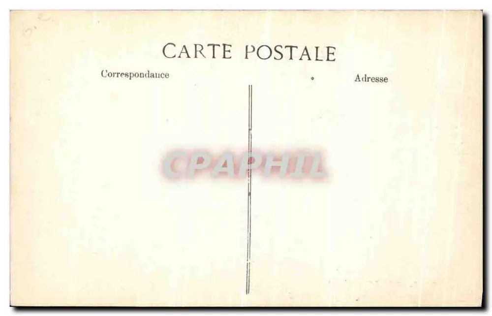 Paris — Senado — Jardim do Luxembourg — Editor E.D. n°4518 - Verso