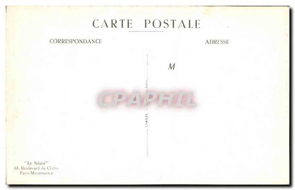 Cabaret du Néant - Paris-Montmartre — Totenlampenmast - Rückseite