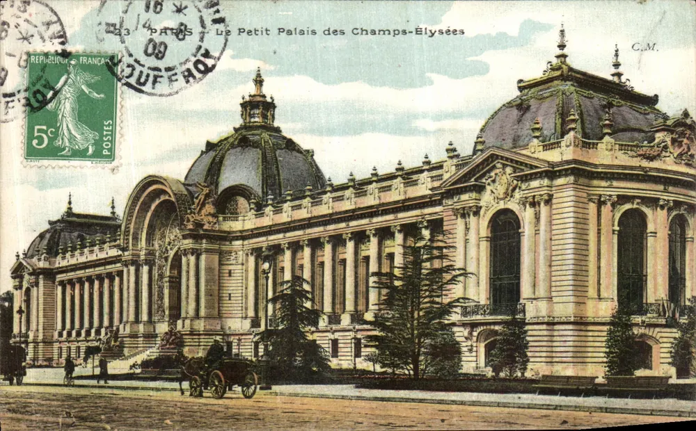 O Petit Palais dos Campos-Élisée — Paris — C.M. - Frente