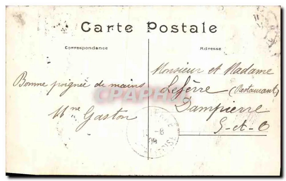 O Petit Palais dos Campos-Élisée — Paris — C.M. - Verso