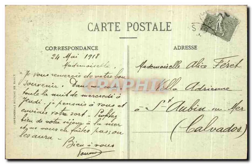 Buttes-Chaumont - A Gruta — Paris — editor Paris 95 - Verso