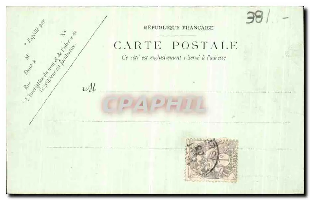 Massif de POISANS — Le Freney — LL. — N° 264 - Verso