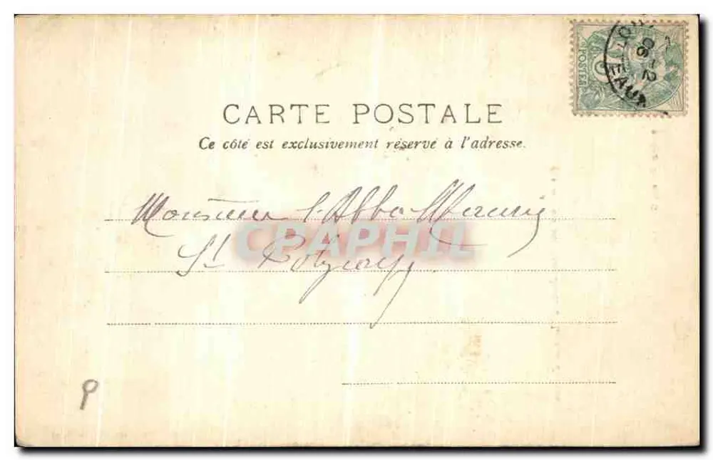 Ansicht des Col d'Ornon — Von La Mufe nach Bourg-d'Oisans — Papeterie des Alpes Eug. Robert, Grenoble - Rückseite