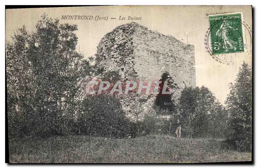 Montrond (Jura) — As Ruínas — Editor não visível - Frente