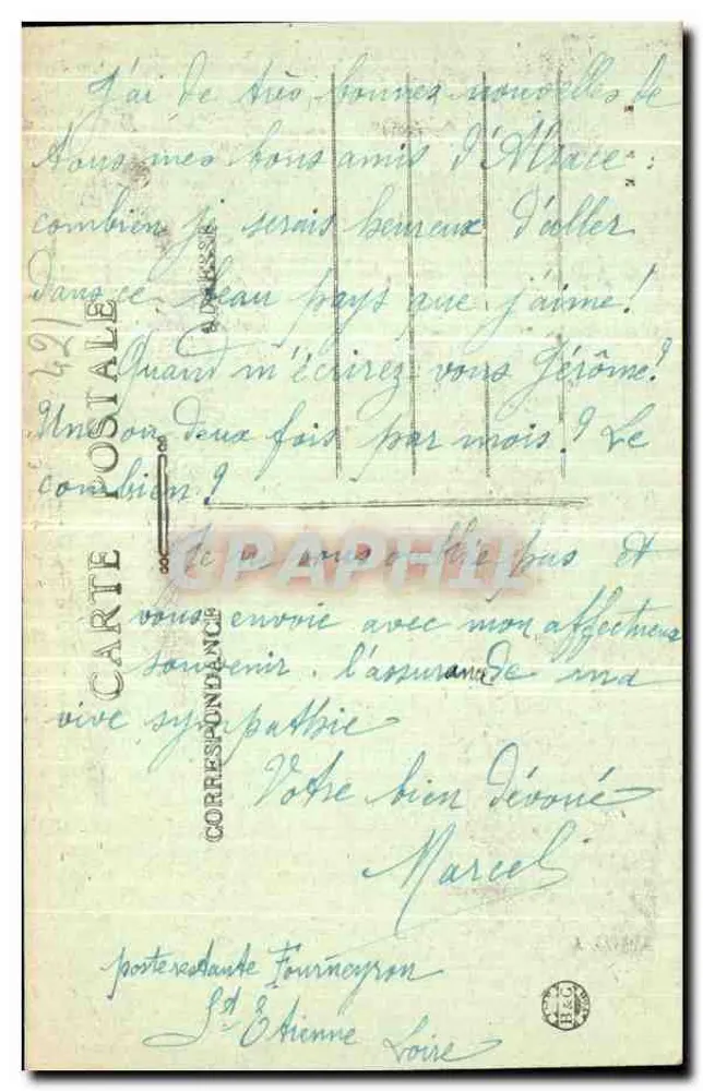 Rochetaillée — Der Staudamm und die große Mauer — Verlag Ma. M., Nr. 233 - Rückseite