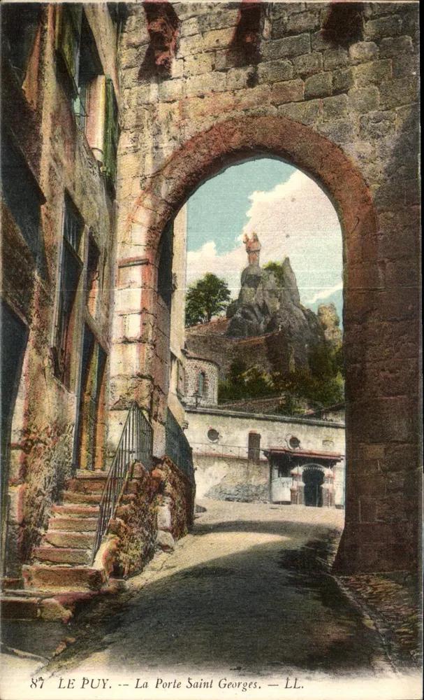 Le Puy — A Porta Saint-Georges — LL. - Frente