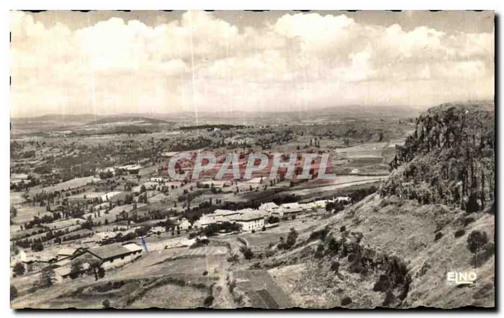 Monastier-sur-Gazeille — Vista geral e Órgãos de La Moutette — Edição Le Puy - Frente