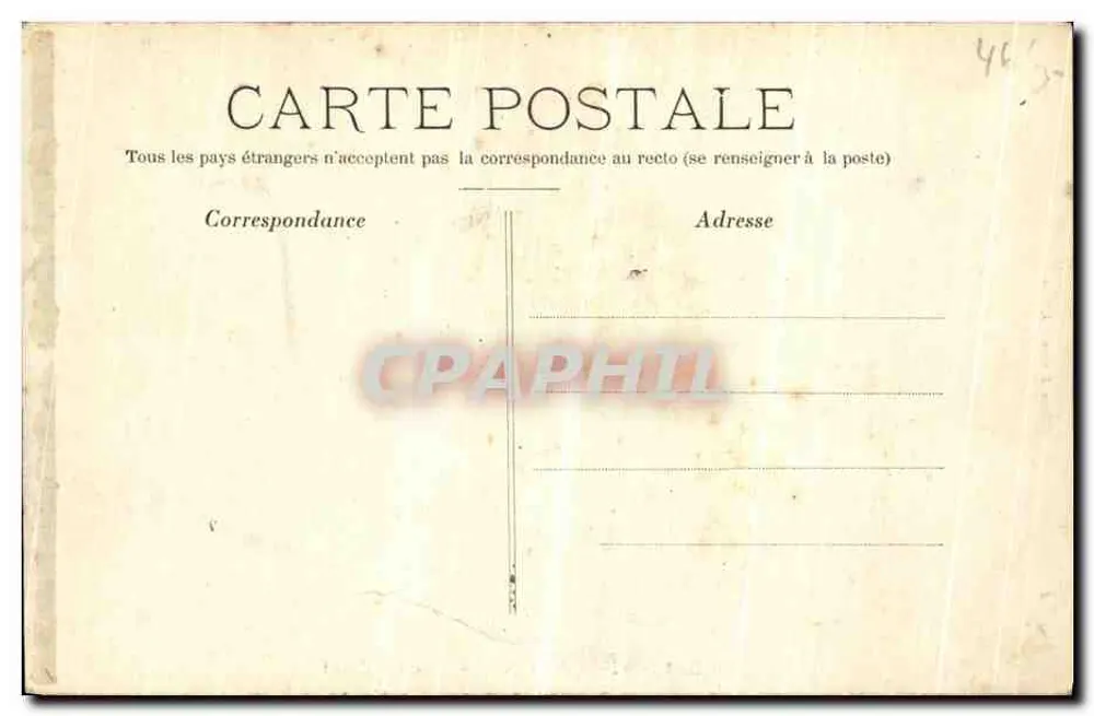 Cahors - Vista do Leste — O Lot. - 3. - Cahors, J. Girma, editor - Verso
