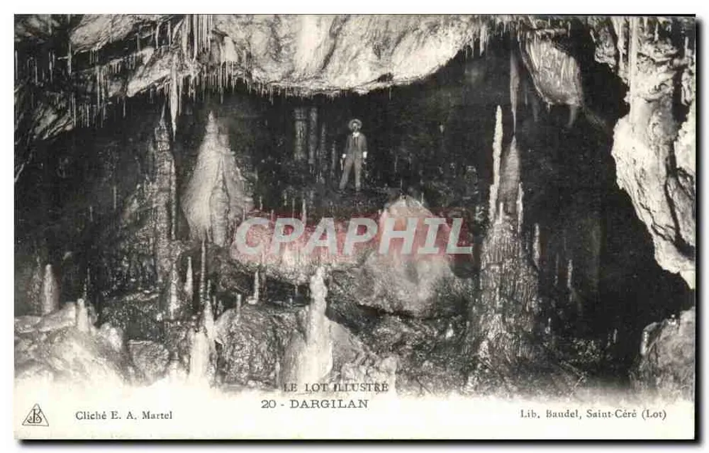 डार्गिलान की गुफा — सेंट-सेरे (लॉट) — ले लॉट इल्लुस्ट्रे संख्या 20 - आगे