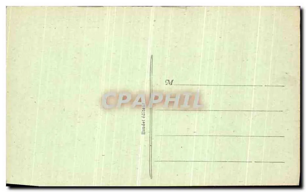 Reims — Place Drouet-d'Erlon — Bandet Editora, n° 279 - Verso