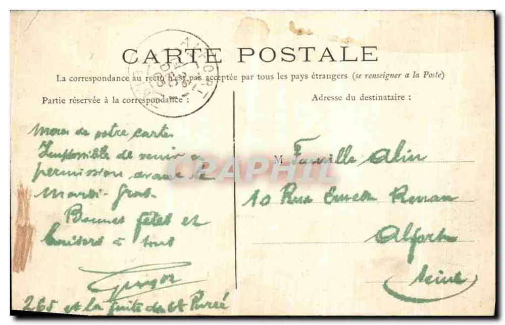 Reims — O Canal — Graphil, n°30 - Verso