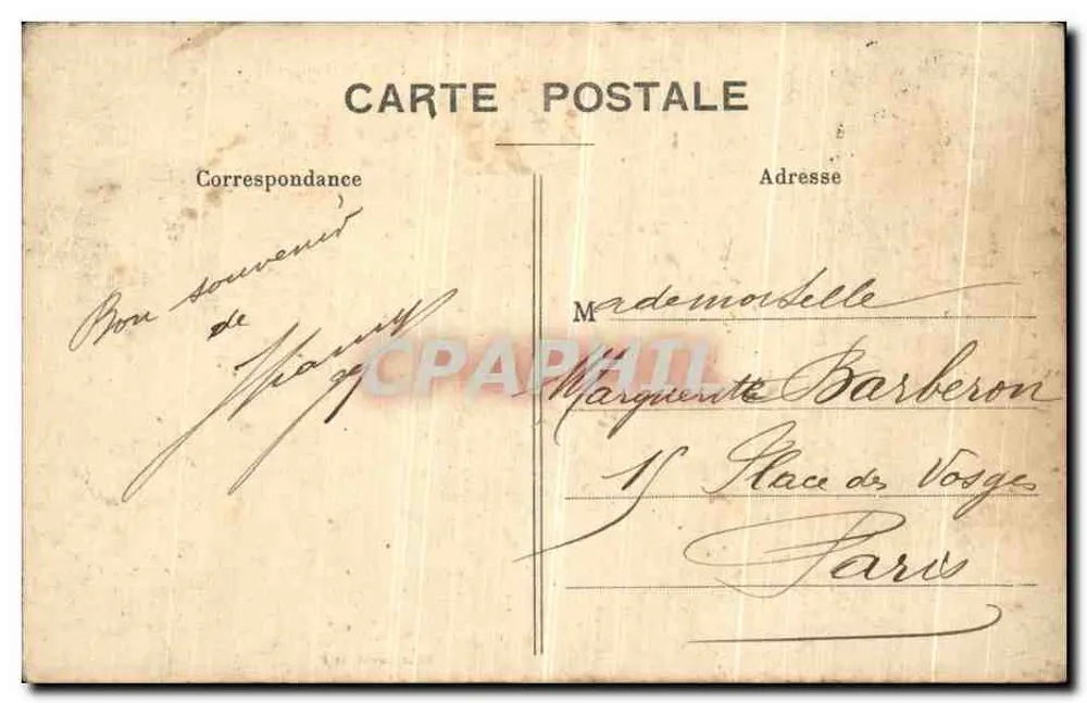 Laval — Le Vieux Pont et le Château — Édition A. et P. (n° non visible) - Rückseite